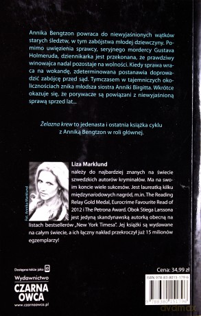 Żelazna krew - Liza Marklund [KSIĄŻKA]