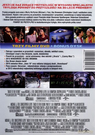 Powrót do przyszłości Trylogia [4DVD]