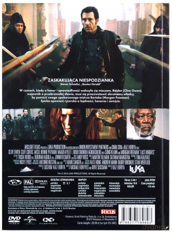 Ostatni rycerze (booklet) [DVD]