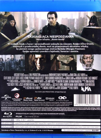 Ostatni rycerze [Blu-Ray]