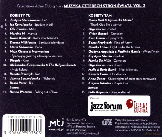 Muzyka czterech stron świata vol. 2 [2CD]