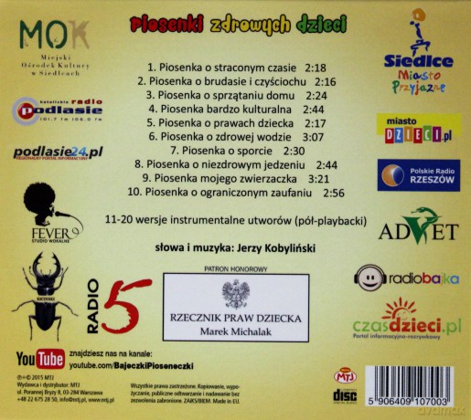 Orkiestra Dni Naszych: Piosenki zdrowych dzieci [CD]