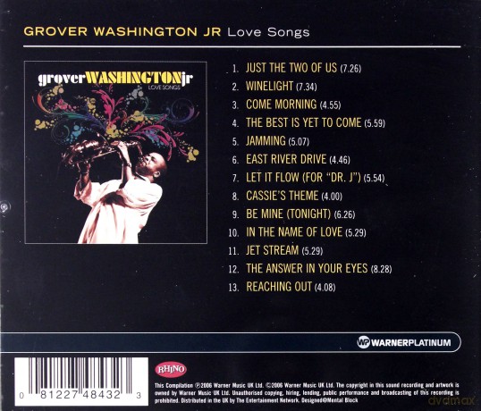 Grover Washington Jr.: Platinum Collection Love Songs [CD]
