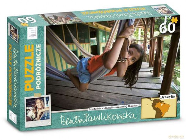60 el. Brazylia Puzzle podróżnicze Beata Pawlikowska [PUZZLE]