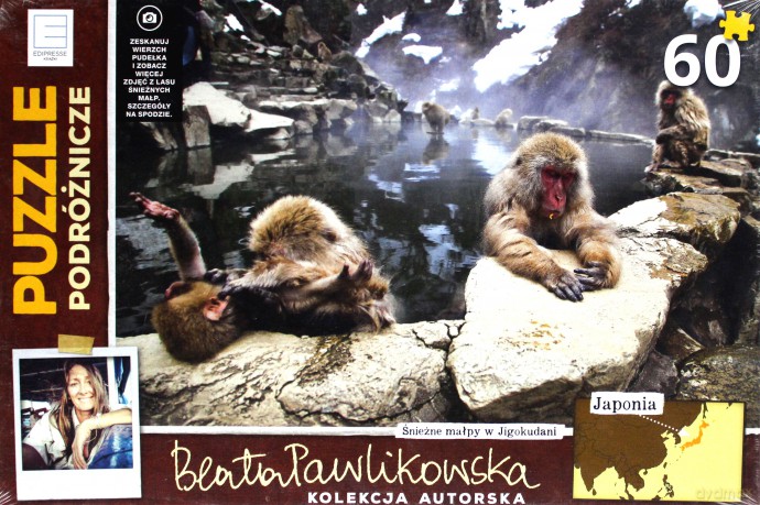 60 el. Japonia Puzzle podróżnicze Beata Pawlikowska [PUZZLE]