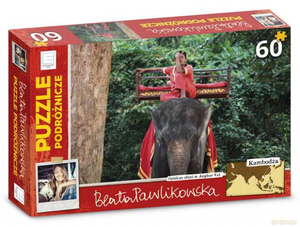 60 el. Kambodza Puzzle podróżnicze Beata Pawlikowska [PUZZLE]