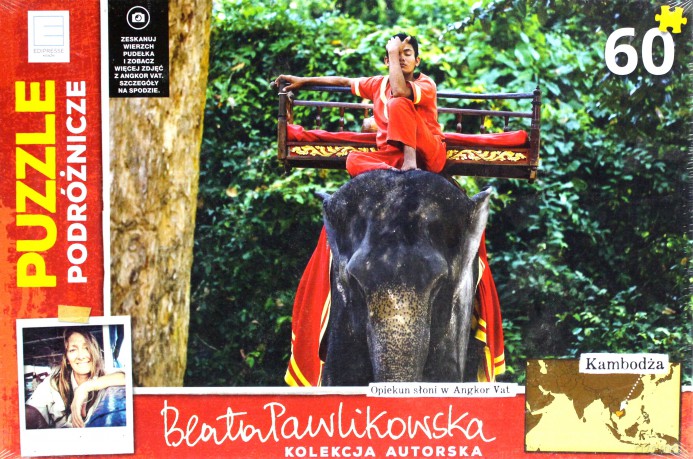 60 el. Kambodza Puzzle podróżnicze Beata Pawlikowska [PUZZLE]