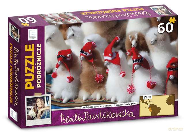 60 el. Peru Puzzle podróżnicze Beata Pawlikowska [PUZZLE]