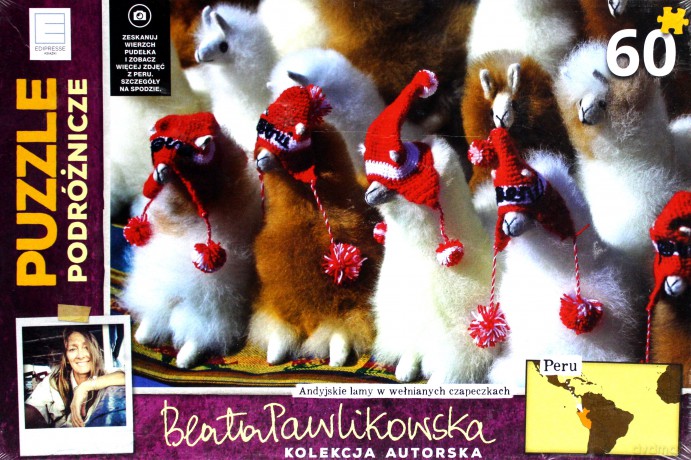 60 el. Peru Puzzle podróżnicze Beata Pawlikowska [PUZZLE]