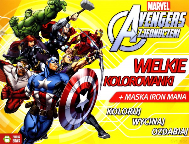 Avengers. Wielkie plakaty [KSIĄŻKA]