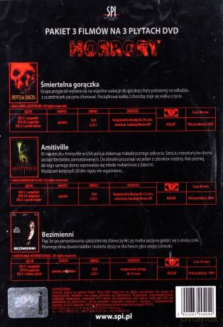 Kolekcja Horrory [3DVD]