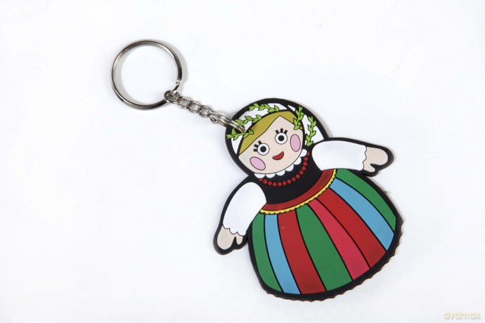 Brelok gumowy folk pyza