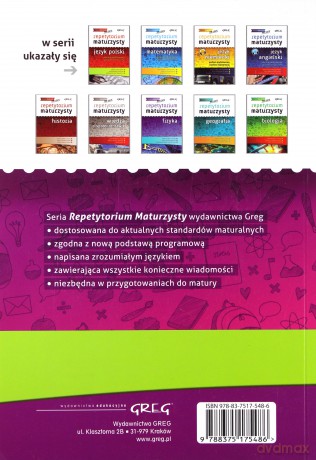 Chemia. Repetytorium maturzysty [KSIĄŻKA]