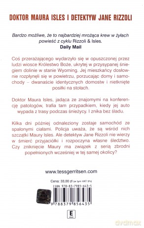 Dolina Umarłych - Tess Gerritsen [KSIĄŻKA]