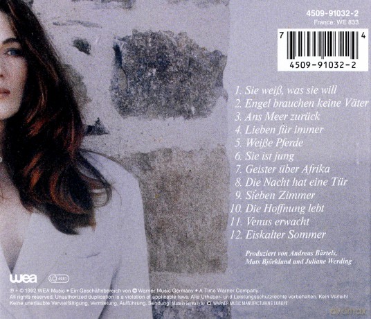 Juliane Werding: Sie Weiss Was Sie Will [CD]