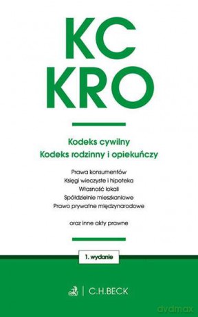 Kodeks cywilny kodeks rodzinny i opiekuńczy [KSIĄŻKA]