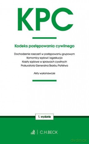Kodeks postępowania cywilnego [KSIĄŻKA]