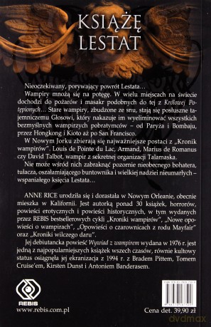 Książę Lestat - Anne Rice [KSIĄŻKA]