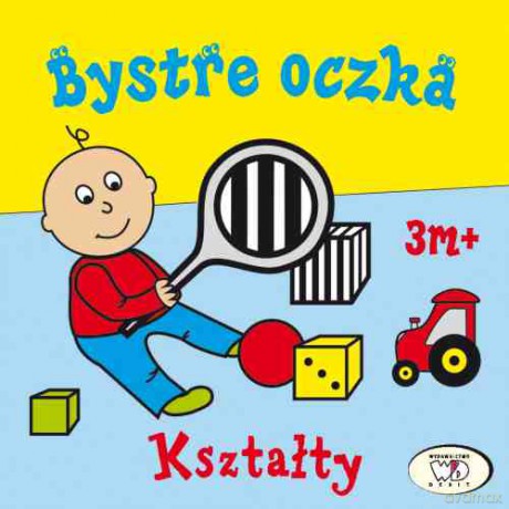 Kształty. Bystre oczka - Joanna Homel, Iwona Janoszek (twarda) [KSIĄŻKA]