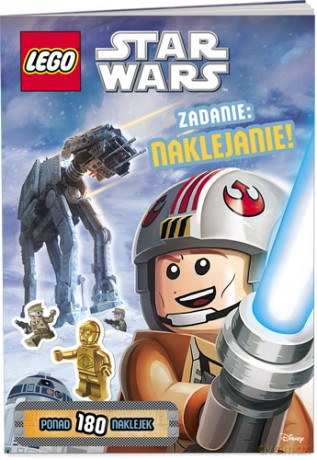 Lego Star Wars Zadanie naklejanie [KSIĄŻKA]