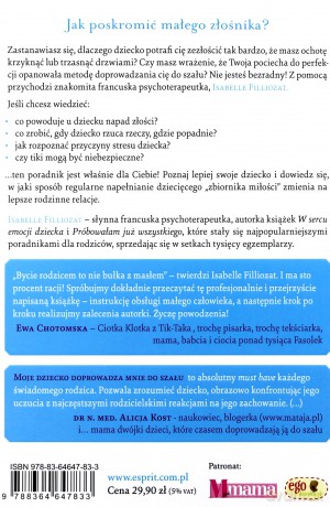 Moje dziecko doprowadza mnie do szału. Jak zrozumieć to, co dzieje się w głowie twojego dziecka - Isabelle Filliozat [KSIĄŻKA]