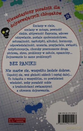 O dojrzewaniu dla chłopaków - Felicity Brooks [KSIĄŻKA]