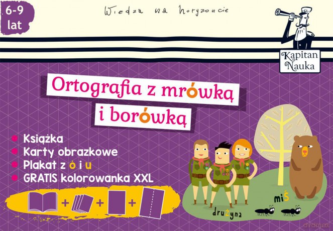 Pakiet ortografia z mrówką i borówką [KSIĄŻKA]