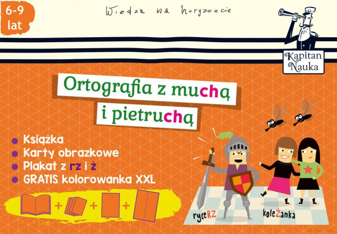 Pakiet ortografia z muchą i pietruchą [KSIĄŻKA]