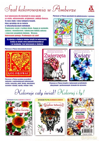 Piękne. Antystresowe kreatywne kolorowanie dla dorosłych [KSIĄŻKA]