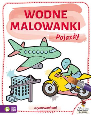 Pojazdy. Wodne malowanki [KSIĄŻKA]