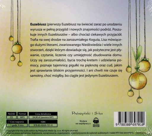 Przygody Euzebiusza - Beata Krupska [AUDIOBOOK] [CD-MP3]