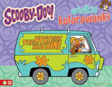 Scooby Doo. 2 wielkie kolorowanki [KSIĄŻKA]