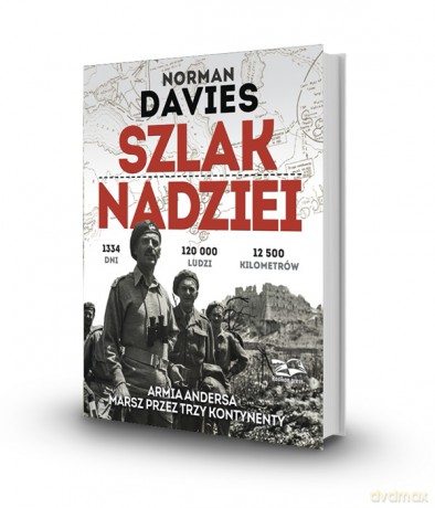Szlak nadziei - Norman Davies, Janusz Rosikoń (twarda) [KSIĄŻKA]