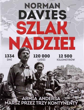 Szlak nadziei - Norman Davies, Janusz Rosikoń (twarda) [KSIĄŻKA]