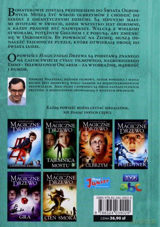 Świat ogromnych. Magiczne drzewo - Andrzej Maleszka (twarda) [KSIĄŻKA]