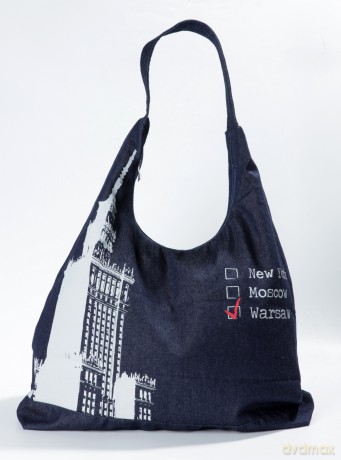 Torba pkin Warszawa jeans