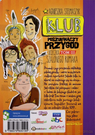 Ucieczka szalonego rumaka. Klub poszukiwaczy przygód - Agnieszka Stelmaszyk [KSIĄŻKA]