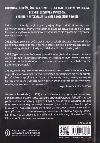 Wieloryby i ćmy. Dzienniki - Szczepan Twardoch [KSIĄŻKA]