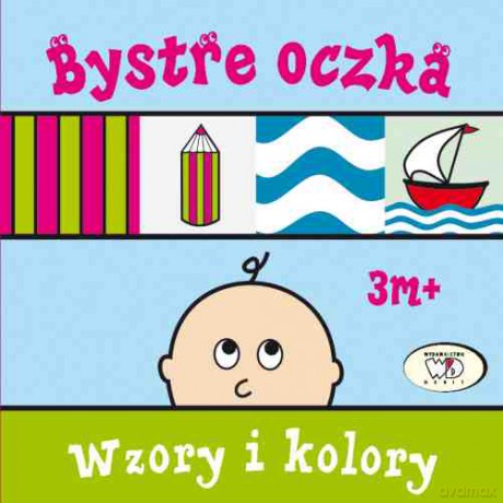 Wzory i kolory. Bystre oczka - Joanna Homel, Iwona Janoszek (twarda) [KSIĄŻKA]