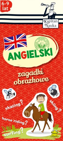 Zagadki obrazkowe. Angielski. Kapitan Nauka [KSIĄŻKA]