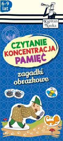 Zagadki obrazkowe. Czytanie, koncentracja, pamięć - Magdalena Trepczyńska [KSIĄŻKA]