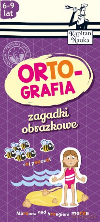 Zagadki obrazkowe. Ortografia [KSIĄŻKA]