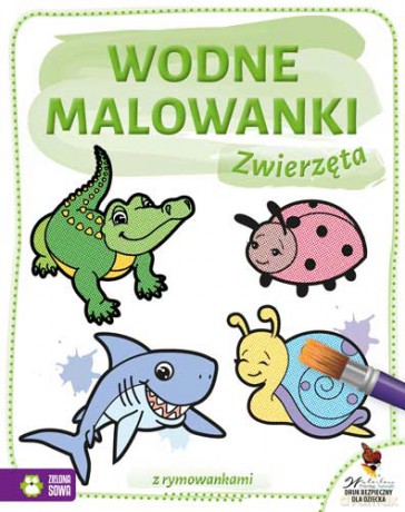 Zwierzęta. Wodne malowanki [KSIĄŻKA]