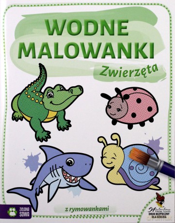 Zwierzęta. Wodne malowanki [KSIĄŻKA]