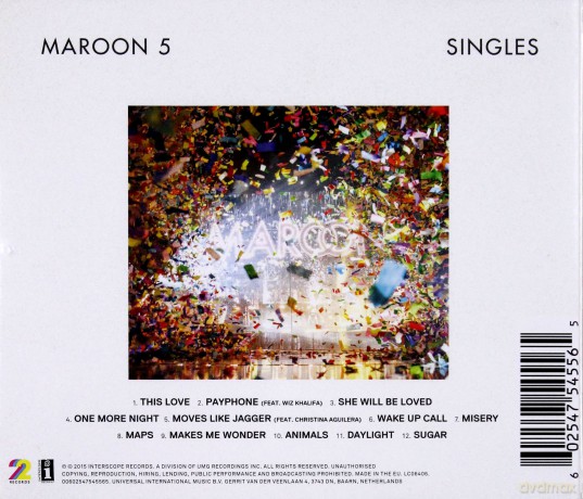 Maroon 5: Singles [CD]