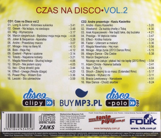 Czas Na Disco Polo 2 [2CD]