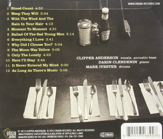 Clipper Anderson: Ballad Of The Sad Young Men [CD]