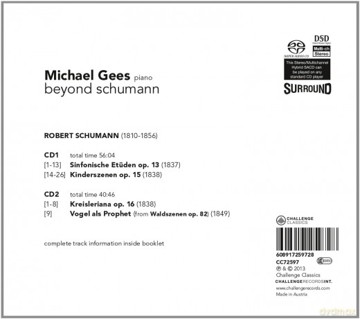 Michael Gees: Beyond Schumann [2SACD]
