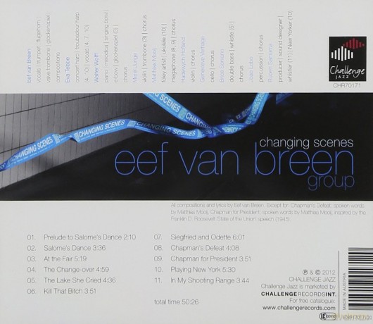 Eef van Breen Group: Changing Scenes [CD]