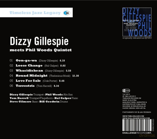 Dizzy Gillespie: Dizzy Gillespie meets Phil Woods Quintet [CD]